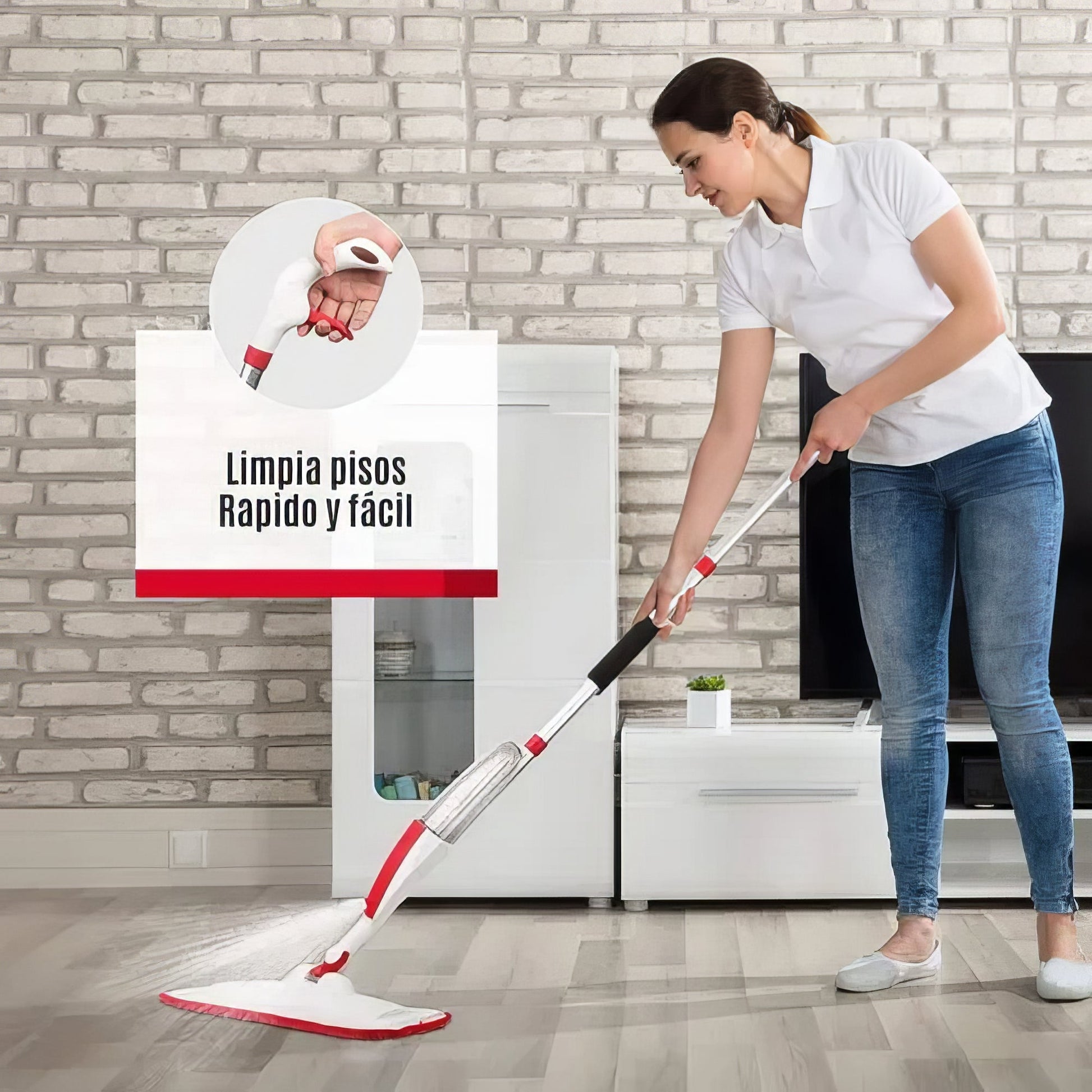 Trapeador Con Spray 360 Mopa PS-3